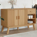 Dulap "OLDEN", maro, 114x43x73,5 cm, lemn masiv pin - WALTI WALTI