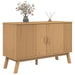 Dulap "OLDEN", maro, 114x43x73,5 cm, lemn masiv pin - WALTI WALTI
