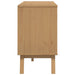 Dulap "OLDEN", maro, 114x43x73,5 cm, lemn masiv pin - WALTI WALTI