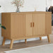 Dulap "OLDEN", maro, 114x43x73,5 cm, lemn masiv pin - WALTI WALTI