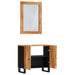 Set mobilier de baie, 2 piese, lemn masiv de acacia - WALTI WALTI