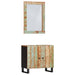 Set mobilier de baie, 2 piese, lemn masiv reciclat - WALTI WALTI