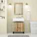 Set mobilier de baie, 2 piese, lemn masiv reciclat - WALTI WALTI