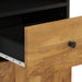 Set mobilier de baie, 3 piese, lemn masiv de mango - WALTI WALTI