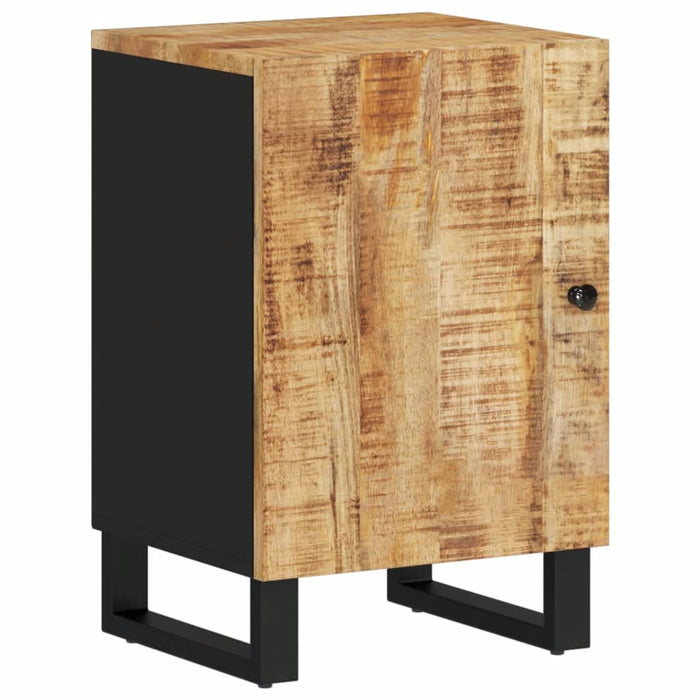 Set mobilier de baie, 4 piese, lemn masiv de mango WALTI