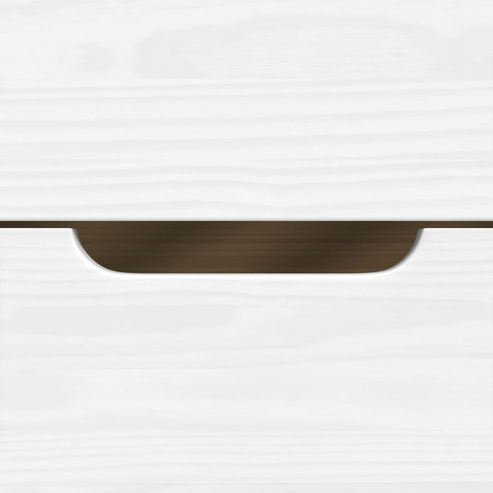 Pat de zi cu 3 sertare "IRUN", alb, 90x200 cm, lemn masiv pin - WALTI WALTI