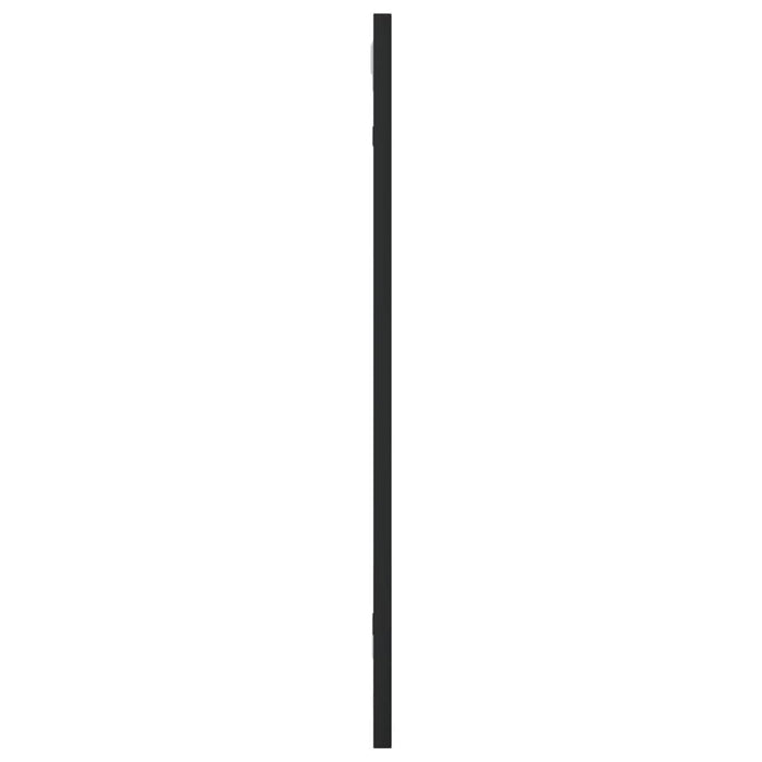 Oglindă de perete, negru, 30x60 cm, dreptunghiulară, fier - WALTI WALTI