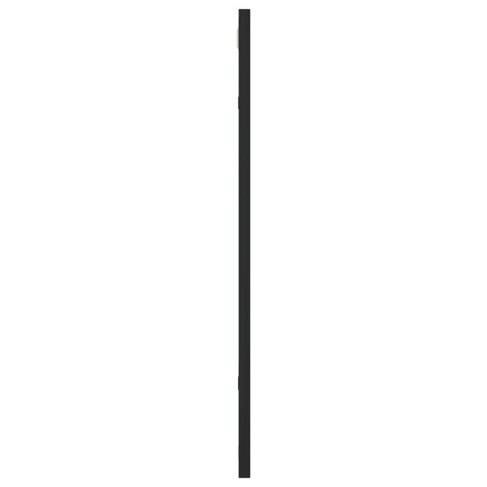Oglindă de perete, negru, 50x60 cm, dreptunghiulară, fier - WALTI WALTI