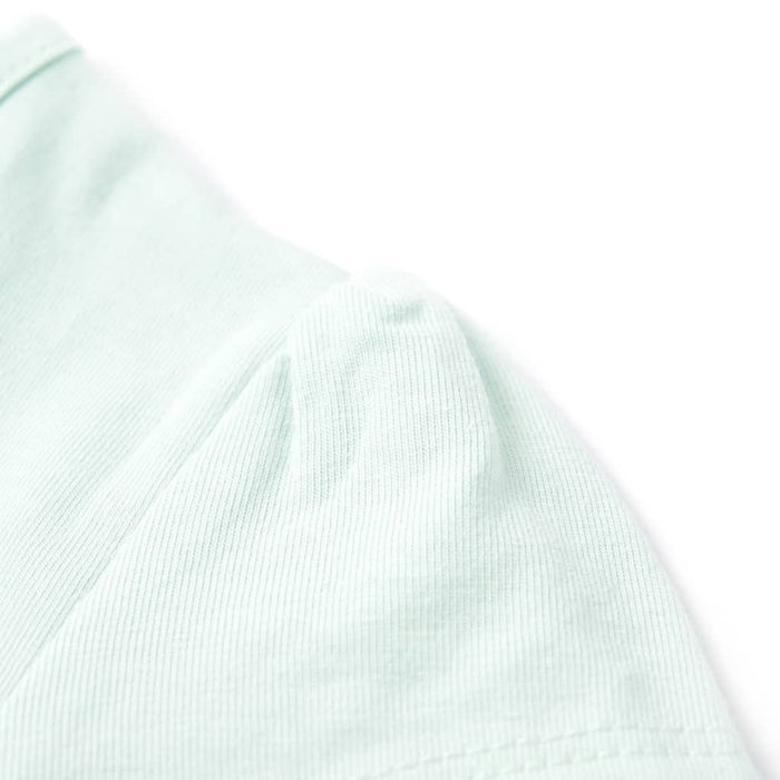 Tricou pentru copii, verde mentă deschis, 104 - WALTI WALTI