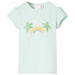 Tricou pentru copii, verde mentă deschis, 128 - WALTI WALTI
