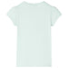 Tricou pentru copii, verde mentă deschis, 128 - WALTI WALTI
