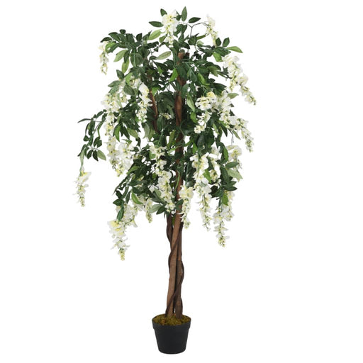 Arbore artificial wisteria 1260 frunze 180 cm verde și alb - WALTI WALTI