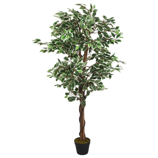 Arbore ficus artificial 1008 de frunze 180 cm verde - WALTI WALTI