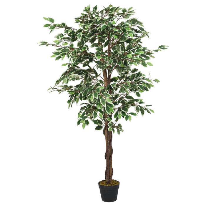 Arbore ficus artificial 1008 de frunze 180 cm verde - WALTI WALTI