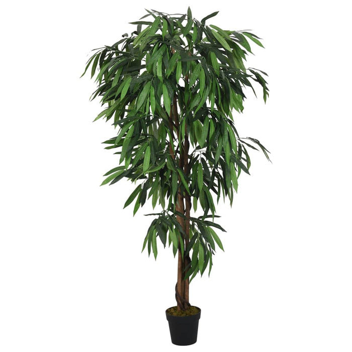 Arbore de mango artificial 450 de frunze 120 cm verde - WALTI WALTI