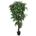 Arbore de mango artificial 450 de frunze 120 cm verde - WALTI WALTI