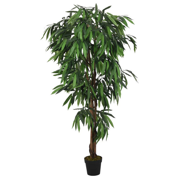 Arbore de mango artificial 600 de frunze 150 cm verde - WALTI WALTI