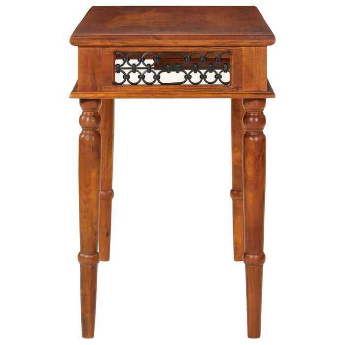 Birou cu sertar, 110x50x76 cm, lemn masiv de acacia WALTI
