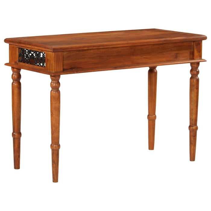 Birou cu sertar, 110x50x76 cm, lemn masiv de acacia WALTI