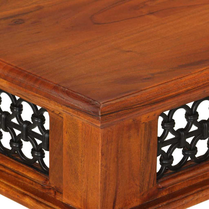 Birou cu sertar, 110x50x76 cm, lemn masiv de acacia WALTI