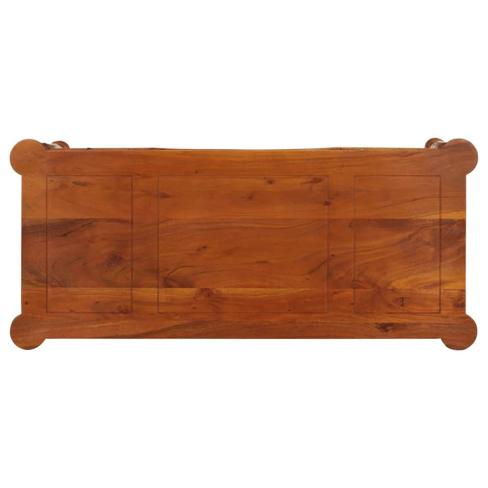 Birou cu sertare, 110x50x76 cm, lemn masiv de acacia - WALTI WALTI