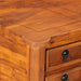 Birou cu sertare, 110x50x76 cm, lemn masiv de acacia - WALTI WALTI