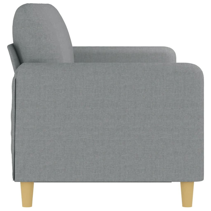 Canapea cu 3 locuri, gri deschis, material 180CM textil - WALTI WALTI