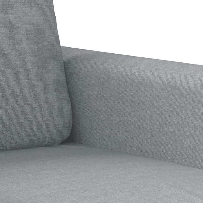 Canapea cu 3 locuri, gri deschis, material 180CM textil - WALTI WALTI