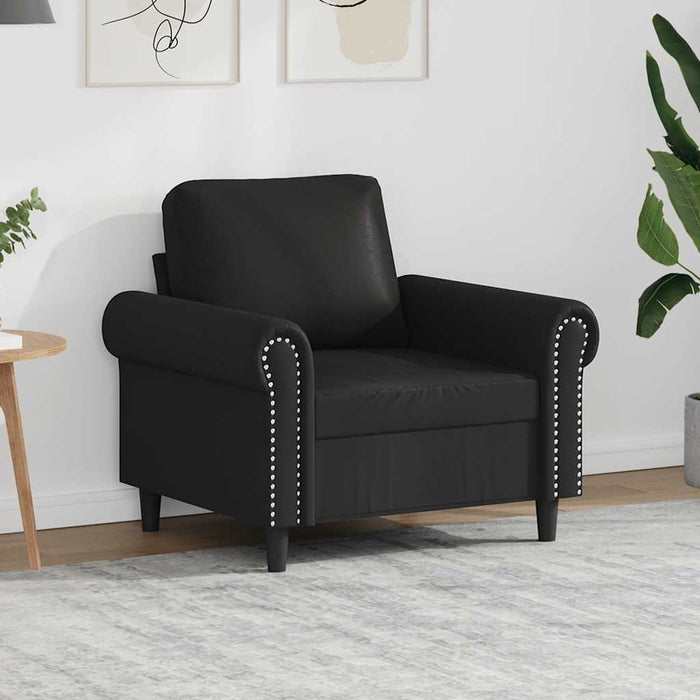 Canapea de o persoană, 60 cm, piele ecologică - WALTI WALTI
