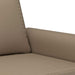 Canapea de o persoană, cappuccino, 60 cm, piele ecologică - WALTI WALTI