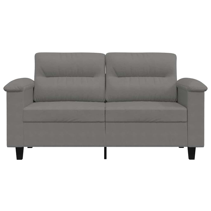 Canapea cu 2 locuri, gri închis, 120 cm, țesătură microfibră WALTI