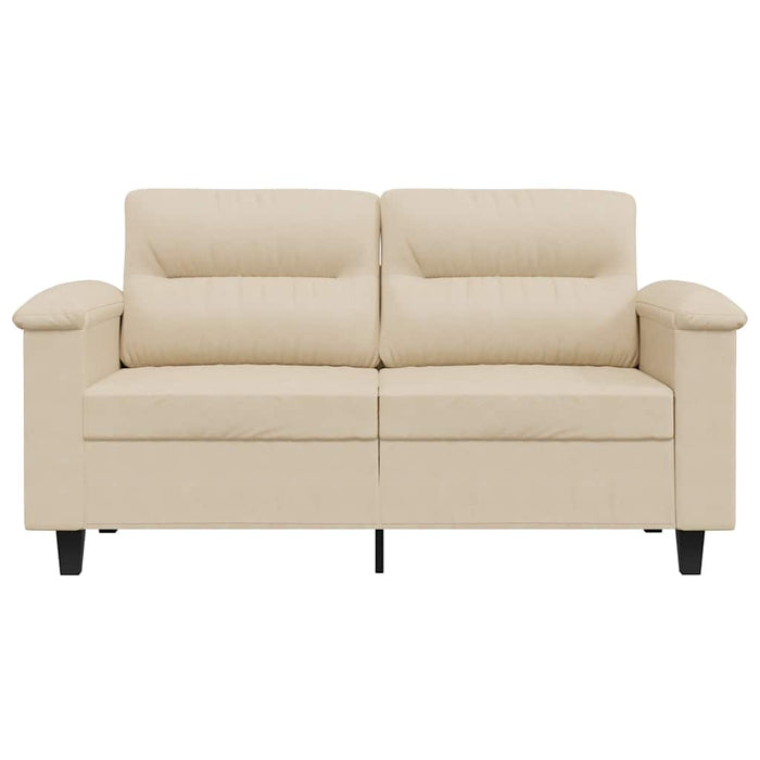 Canapea cu 2 locuri, crem, 120 cm, țesătură microfibră - WALTI WALTI