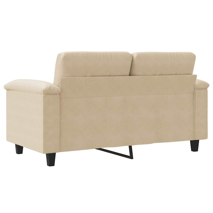 Canapea cu 2 locuri, crem, 120 cm, țesătură microfibră - WALTI WALTI