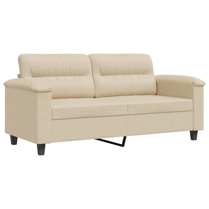 Canapea cu 2 locuri, crem, 140 cm, țesătură microfibră - WALTI WALTI