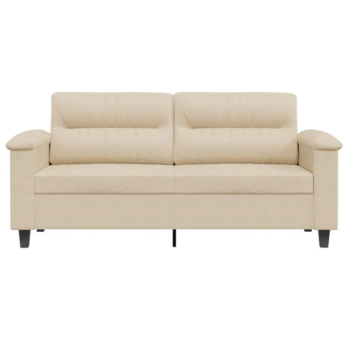 Canapea cu 2 locuri, crem, 140 cm, țesătură microfibră - WALTI WALTI