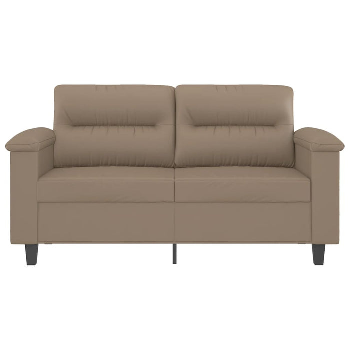Canapea cu 2 locuri, cappuccino, 120 cm, piele ecologică - WALTI WALTI