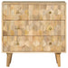 Dulap cu sertar, 70x35x70 cm, lemn masiv de mango - WALTI WALTI