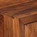 Dulap cu sertar maro miere 70x35x70 cm lemn masiv de salcâm - WALTI WALTI