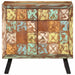 Dulap/sertar multicolor 70x35x70 cm lemn masiv reciclat - WALTI WALTI