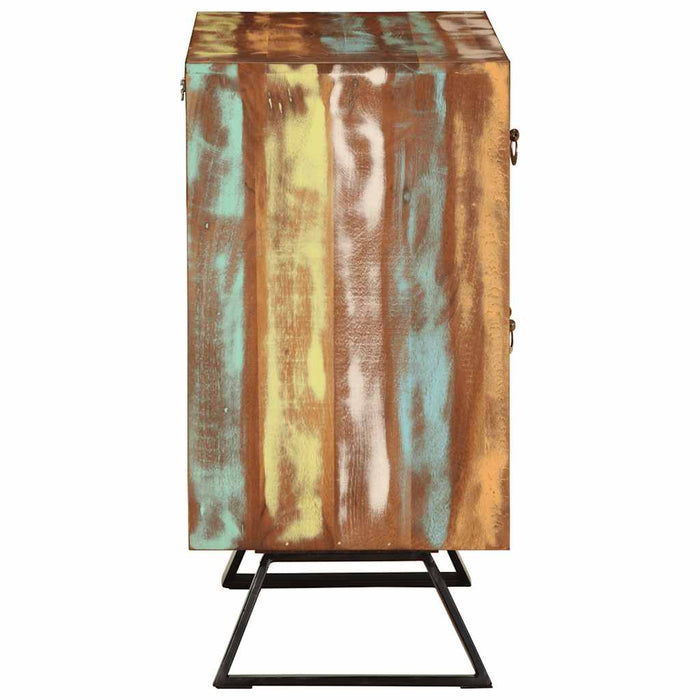 Dulap/sertar multicolor 70x35x70 cm lemn masiv reciclat - WALTI WALTI