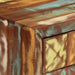 Dulap/sertar multicolor 70x35x70 cm lemn masiv reciclat - WALTI WALTI