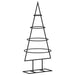 Brad de Crăciun din metal pentru decor, negru, 60 cm - WALTI WALTI