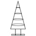 Brad de Crăciun din metal pentru decor, negru, 60 cm - WALTI WALTI