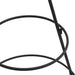 Brad de Crăciun din metal pentru decor, negru, 60 cm - WALTI WALTI