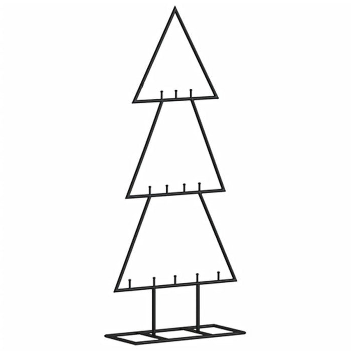 Brad de Crăciun din metal pentru decor, negru, 60 cm - WALTI WALTI