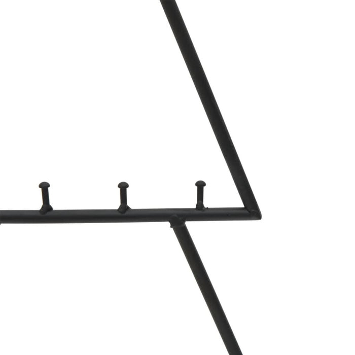 Brad de Crăciun din metal pentru decor, negru, 60 cm - WALTI WALTI