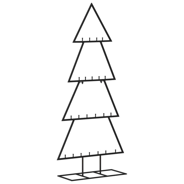 Brad de Crăciun din metal pentru decor, negru, 125 cm - WALTI WALTI