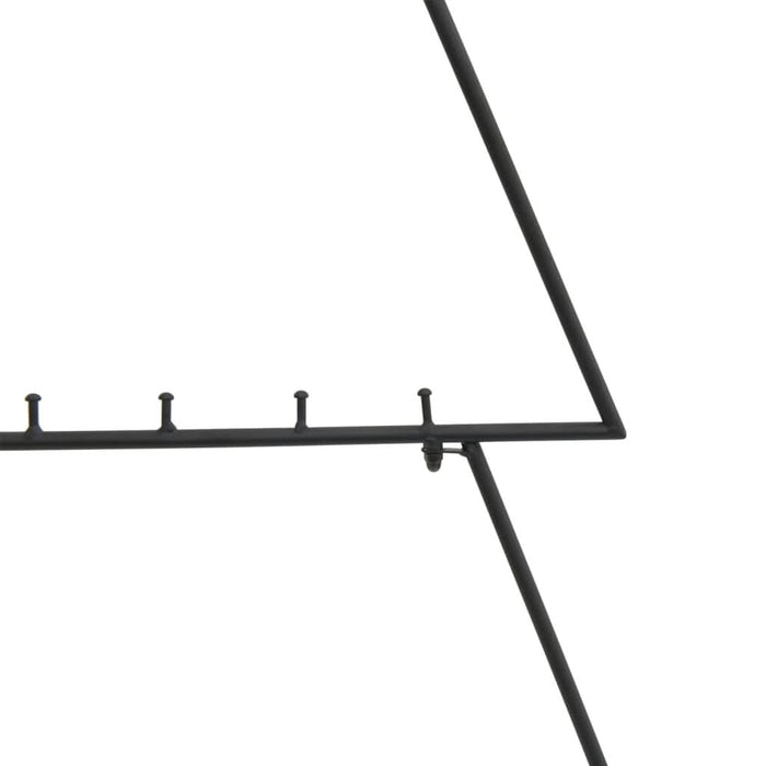 Brad de Crăciun din metal pentru decor, negru, 125 cm - WALTI WALTI