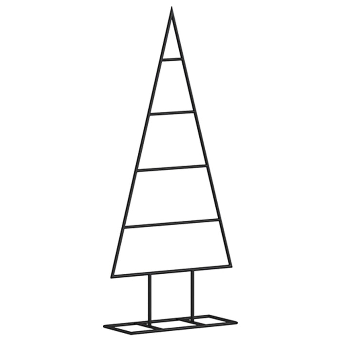 Brad de Crăciun din metal pentru decor, negru, 60 cm - WALTI WALTI