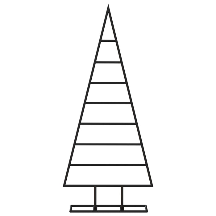 Brad de Crăciun din metal pentru decor, negru, 125 cm - WALTI WALTI